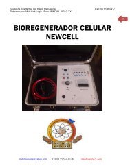 bioregenerador celular newcell - Mundial Siglo 21 MEDICINA ...