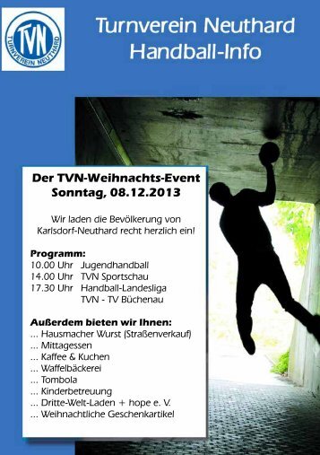 Der TVN-Weihnachts-Event Sonntag, 08.12.2013 - TV Neuthard
