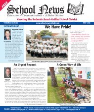 Elementary (K-5) - School News Roll Call