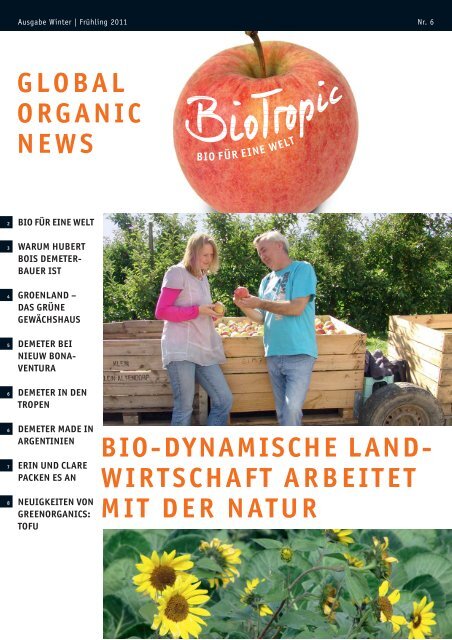 Global Organic News Nr. 06 - BIO TROPIC GmbH