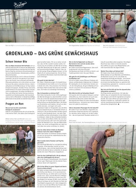 Global Organic News Nr. 06 - BIO TROPIC GmbH