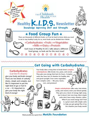 Newsletter No. 1 (English) - Children's Health Fund