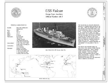 USS Vulcan (AR-5) - Maritime Administration