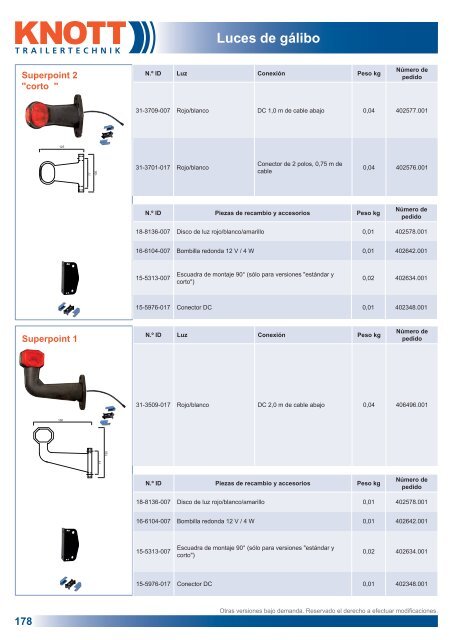 Componentes para remolques - Produkte24