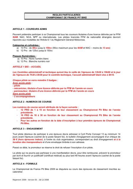 Championnat de France Pit Bike.pdf - FFM