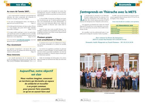 Mise en page 1 - La Communauté de Communes de la Thiérache d ...