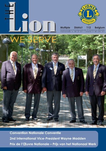 Lions 458 - Lions Clubs International - MD 112 Belgium