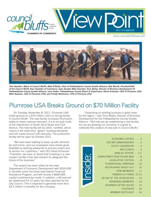 Plumrose USA Breaks Ground on $70 Million Facility - Council Bluffs ...