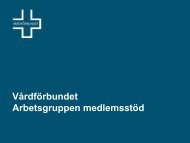 VÃ¥rdfÃ¶rbundet Arbetsgruppen medlemsstÃ¶d