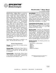 Protocol for RiboShredder™ RNase Blend