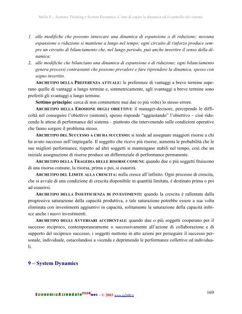 Systems Thinking e System Dynamics. L'arte di capire la dinamica ...