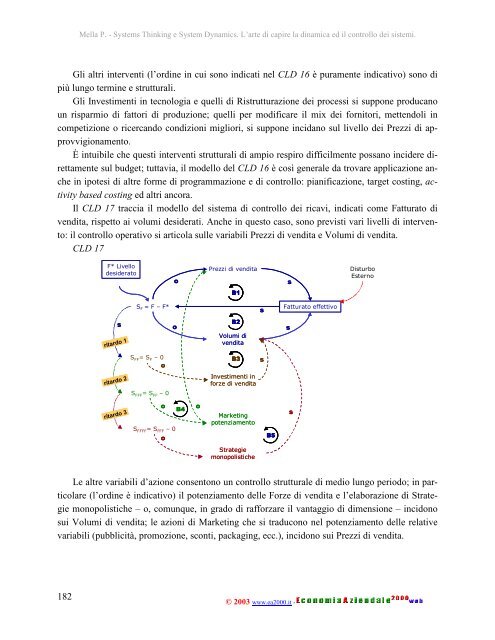 Systems Thinking e System Dynamics. L'arte di capire la dinamica ...