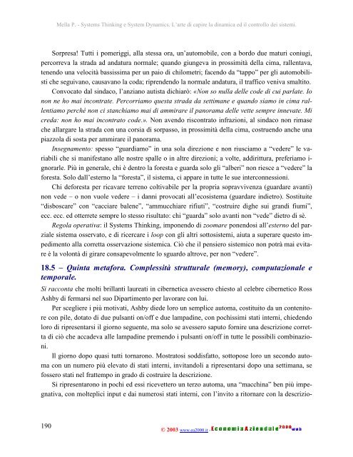 Systems Thinking e System Dynamics. L'arte di capire la dinamica ...