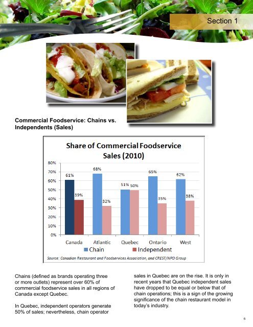 SECTION 1 - Saskatchewan Grocery Retail and Foodservice Value ...