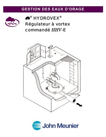 Hydrovex™ Régulateur à vortex commandé HHV-E