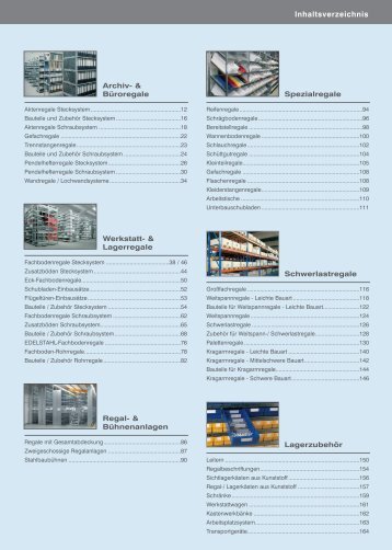 Werkstatt- & Lagerregale