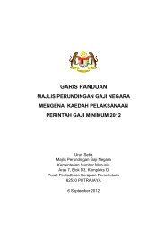 Garis Panduan Pelaksanaan Perintah Gaji Minimum 2012