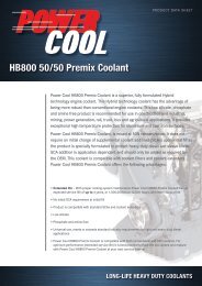 PowerCool HB800 - MTU Detroit Diesel Australia