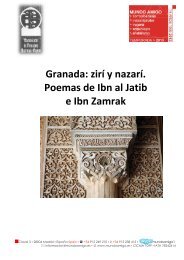 Granada: zirÃ­ y nazarÃ­. Poemas de Ibn al Jatib e Ibn Zamrak