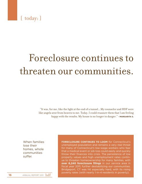 2011 Annual Report - HDF: Housing Development Fund, Inc.