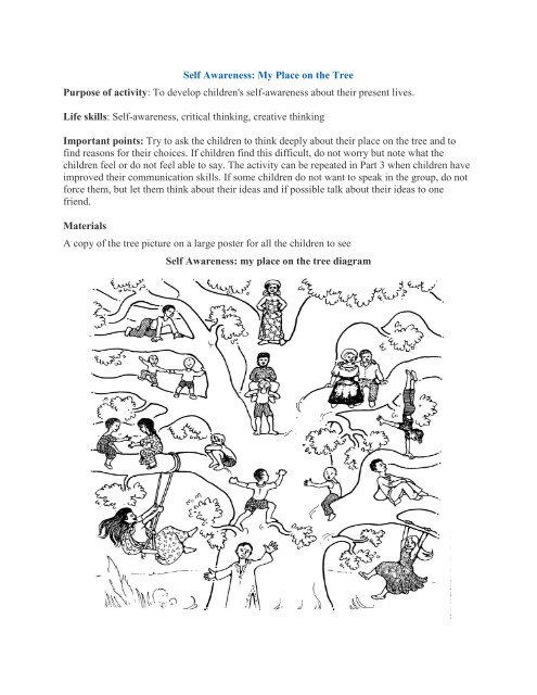 Life Skills Activities for Students - School of Educators