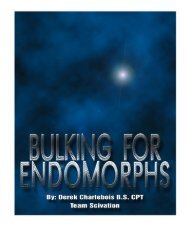 Bulking for Endomorphs - Bodybuilding.com