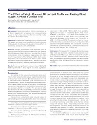 The Effect of Virgin Coconut Oil on Lipid Profile and Fasting Blood ...