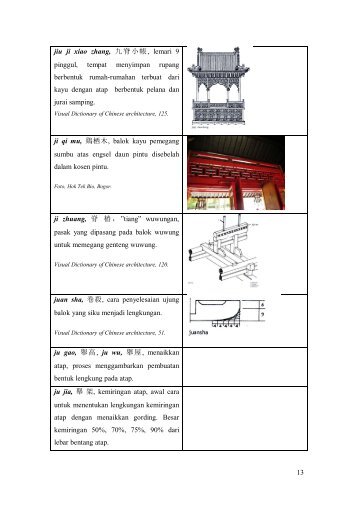 (Chinese vernacular architecture terms). jiu ji - Klenteng Indonesia ...