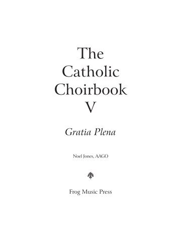 The Catholic Choirbook V