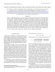 ruling out possible secondary stars to exoplanet host stars using the ...