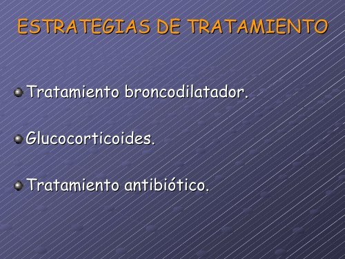 tratamiento antibiÃ³tico en las reagudizaciones de epoc