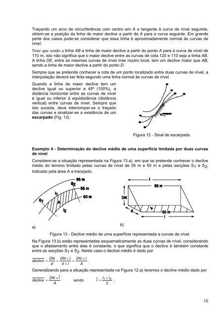 RepresentaÃ§Ã£o topogrÃ¡fica do terreno - Instituto Superior de ...