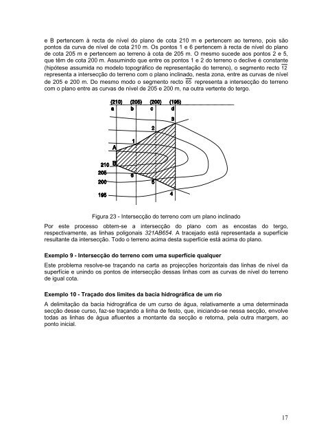 RepresentaÃ§Ã£o topogrÃ¡fica do terreno - Instituto Superior de ...