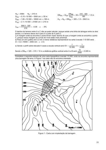 RepresentaÃ§Ã£o topogrÃ¡fica do terreno - Instituto Superior de ...