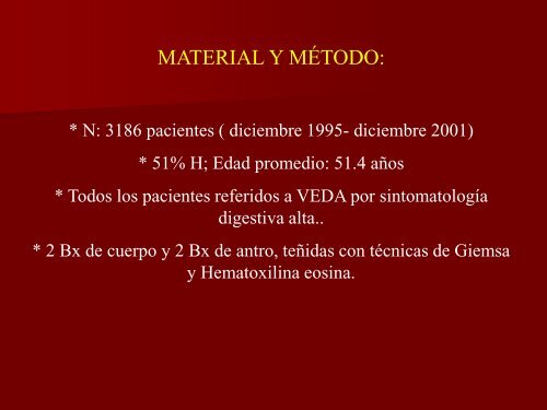 Conductas en las lesiones preneoplÃ¡sicas del estÃ³mago