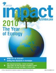 IMPACT AZERBAIJAN, 10th ISSUE - AmCham