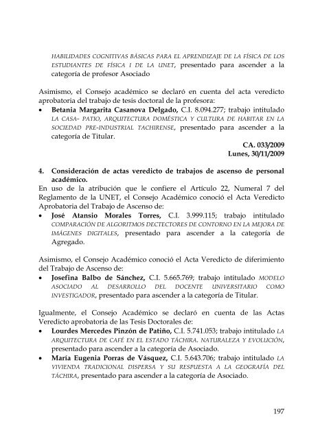 Gaceta IV - SecretarÃ­a - Universidad Nacional Experimental del ...