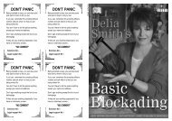 Delia Smith's Basic Blockading - Occupy Wall Street