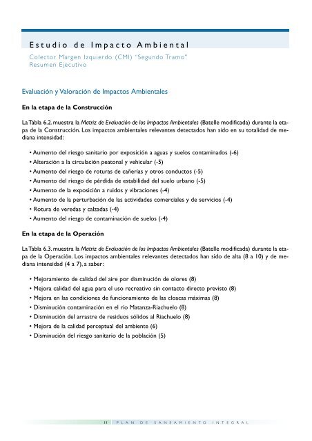 Estudio de Impacto Ambiental - Miliarium