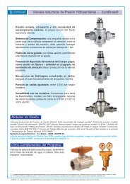 VÃ¡lvulas reductoras de PresiÃ³n Hidrosanitarias ... - COMEVAL
