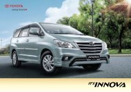 design and performance - Toyota Malaysia