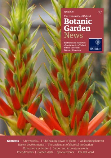 The University of Oxford Botanic Garden News - Harcourt Arboretum