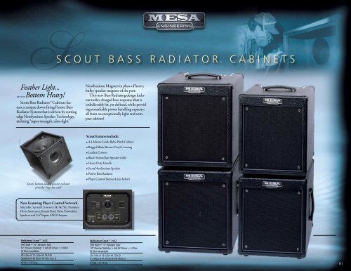 Bass Cabinets - Mesa Boogie