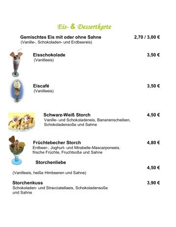 Eis- & Dessertkarte - zum-storchennest.de