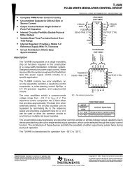 TL494M PULSE-WIDTH-MODULATION CONTROL CIRCUIT