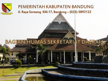 Bagian Humas - Pemerintah Kabupaten Bandung