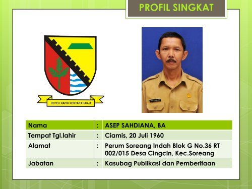Bagian Humas - Pemerintah Kabupaten Bandung