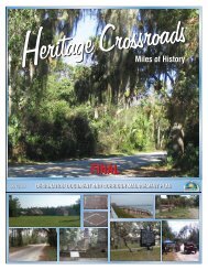 Miles of History - Florida Scenic Highways