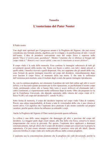 Esoterismo del Padre Nostro.pdf - Esolibri