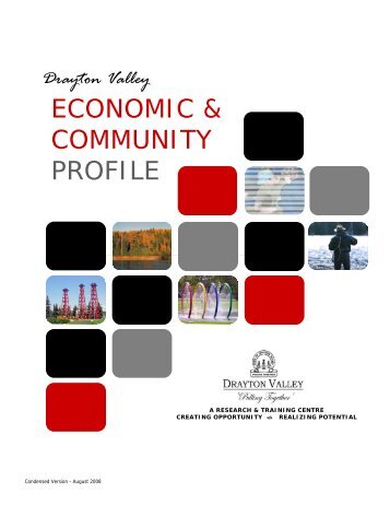 Community & Ecomonic Profile - Town of Drayton Valley